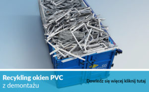 Skup okien PVC z demontażu