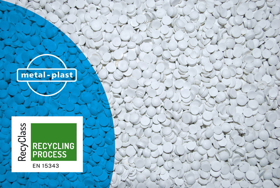 Regranulat PVC na miarę przyszłości:
Metal-Plast z certyfikatem RecyClass