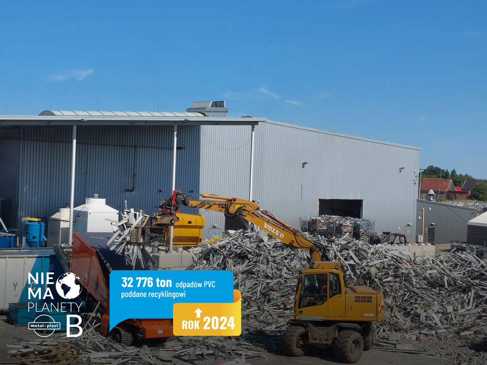 Metal-Plast, Lider w Recyklingu PVC – Podsumowanie Roku 2024 