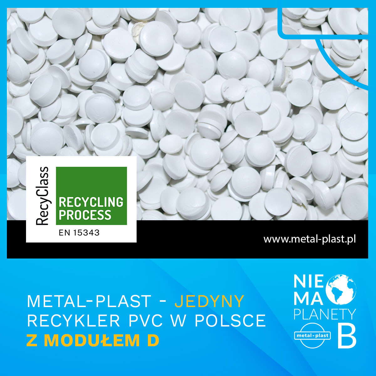 Metal Plast moduł D PVC Requirements
